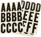 Hy-ko MM-144-B Boat Self-adhesive Number And Letter Set, 3 In New. Price: $13.60.