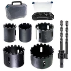 PLG2SUPT 1-1/4 To 2-1/4" 32 57 Mm 5PCS Carbide Grit Hole Saw Kit Cutting Air New. Price: $86.76.