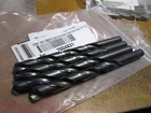 27/64" Hss 135 Split Point Black Oxide Finish Heavy Duty Jobber Drill Qty New. Price: $35.00.
