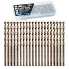 Cobalt Drill Bit, Hss M35 Metal Bits For Steel, Stainless New. Price: $37.22.