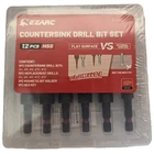 Ezarc 80331012 Piece Countersink Drill Bit Set Hss (new Sealed) Brand. Price: $32.14.