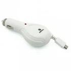 Retractable Car Charger Dc Socket Power Adapter Microusb White For Cell Phones New. Price: $9.52.