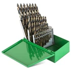 Steel Vision 29PC Hyper-step High-speed Cobalt Stubby Reduced Shank Drill Bit... New. Price: $222.48.