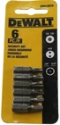 Dewalt DWA1SEC6 6-PIECE Security Bit Set New. Price: $10.99.
