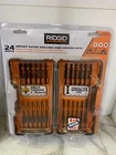 Ridgid Canada 24-PIECE Impact Drilling And Driving Kit New. Price: $58.17.