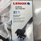 Lenox 1787566 2-9/16" Bi-metal Self Feed Wood Drill Bit, For Nail-embedded New. Price: $40.00.