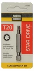 Master Mechanic Torx 20 2-INCH Screwdriver Bit New. Price: $24.10.