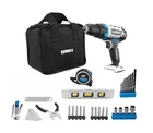 New Hart 20V 3/8" Drill/driver Project HPPK03B + 60 Piece Accessories Tool Only. Price: $17.99.