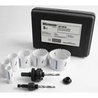 Westward 29VX13 Hole Saw Electricians Kit, Pcs. New. Price: $78.79.