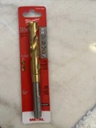 Milwaukee 5/8 Titanium Drill Bit, 3-FLAT Secure Grip Shank, 48-89-4636 New. Price: $19.99.