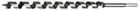 Alfa Tools AUG61426 3/4 X 24 Overall 7/16 Shank Ship Auger Bits New. Price: $38.67.