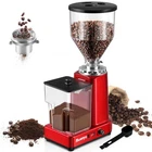 Huanyu Coffee Grinder Electric Flat Burr Grinding Machine Automatic Mill 35OZ New. Price: $248.73.