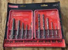 Nos Vntg Sears Craftsman 10 Pc. Screw Extractor & Drill Set W/case 20616 Sealed New. Price: $39.99.