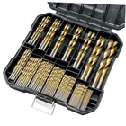 Drill Bit SET(1/16 -3/8 ), 135 Tip Titanium Coated High Speed TD-99PCS New. Price: $33.82.