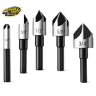 Drill Bit Set 5 Pcs 1/4 Shank HSS4241 New. Price: $9.57.