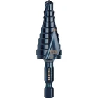Klein Tools QRST03 Step Drill Bit, Quick Release Spiral Double-fluted, 1/4-3/4" New. Price: $33.30.