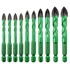Kurstol Masonry Diamond Drill Bit 10PCS 1/4"-1/2" Concrete 6/6/8/10/12MM*2 New. Price: $41.25.