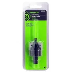 Greenlee 925-022 Large Hole Cutter Arbor, 1/4 X 1/2 In New. Price: $72.19.