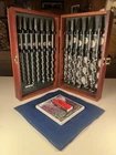 Vintage Irwin 13 Pc Auger Bit Set Complete With Original Wood Case - Made Usa Used. Price: $125.00.