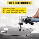 Electric Metal Nibbler 625W Cutter 1000RPM High Speed Rotor 0.16I New. Price: $159.86.