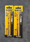 (2) Dewalt DW1324 3/8" Titanium Coated Split Point Drill Bit New. Price: $17.99.