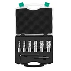 Uimoso Annular Cutter Set Hss Magnetic Drill Bits 6 Pcs Weldon Shank 1" Depth New. Price: $64.85.