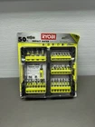 Ryobi 50 Piece Impact Drive Bit Set Hex Shank Magnetic Screw Guide New - AR2039. Price: $24.00.