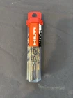 Hilti Hss Cobalt Bit 1/4 12PK #410618 For Drilling Metal And Stainless New. Price: $79.00.