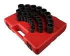 Sunex 2826 Tools 26-PIECE 1/2 In. Drive 12-POINT Metric Impact Socket Set New. Price: $177.17.