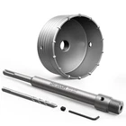 Daydoor 4-1/2" (115MM) Concrete Hole Saw With Sds Plus Shank Adapter, Tungsten New. Price: $34.65.