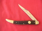 C.schlieper Solingen Germany Eye Brand Toothpick Brown Jig Bone Handles Knife Used. Price: $170.00.