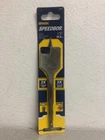 Irwin 88822 Speedbor 1-3/8" 6" Carbon Steel Wood Boring Bit Hex Shank Pc New. Price: $9.97.