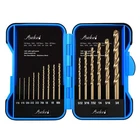 Comoware 15PCS Drill Set (1/16"-3/8"), M35 Hss Twist Bits, Jobber Leng New. Price: $25.79.