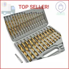 Comoware Titanium Impact Drill Bit Set - 30 Pcs Hex Shank Hss, Quick Change Desi New. Price: $47.43.