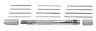 Excel 12 Piece 0.135" Mini Pin Vise Set 4" Long New. Price: $26.87.