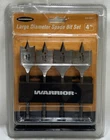 4PC Large Diameter Spade Bit Set: 1/4" Quick Change Shank - Item #69017 New. Price: $9.95.