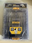 Irwin IWAX128PC Speedbor Max Wood Spade Bit Set, 8-PIECES 341008 New. Price: $21.99.