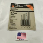 Black & Decker 16193 Hex Shank 4 Piece High Speed Steel Drill Set Usa New. Price: $14.00.
