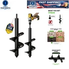 K-brands Auger Drill Bit For Planting 4X12 Garden Spiral Hole Planter Hex New. Price: $33.95.