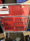 Sears Craftsman Nos 30PC Drilling And Screwdriver Bit Set 64420 Vintage New. Price: $20.00.
