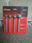 Sears Craftsman Industrial Quality 4-FORSTER Wood Boring Bit Set 20975 Usa Open. Price: $20.00.