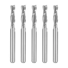 Uxcell 5PCS 1/8" Shank 3.0MM 12MM Carbide End Mill Cnc Router Bits Flute New. Price: $56.21.