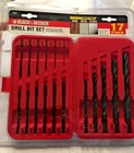Black & Decker Drill Bit Set #15569 17 Pieces Wood/metal/plastic New. Price: $13.99.