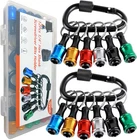 12PCS Bit Holders 1/4 Socket, Hex Shank Screwdriver For Impact New. Price: $24.92.