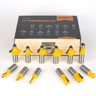 Baidets 1/2 Inch Shank Router Bits Set Tungsten 12 Pieces New. Price: $17.95.