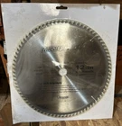 Pack Brand New 12" Masterforce 80 Tooth Carbide Finish Cut 1" Arbor Saw Blade. Price: $44.95.