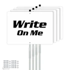Faittoo Blank Metal Sign With 42" Stake, 4-PACK 14 X 10 Inches Rust Free Alum... New. Price: $68.04.