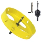 Jiecheng 8 Inch Hole Saw For Wood,soft Metal,drywall,plasterboard And Plywood... New. Price: $36.31.