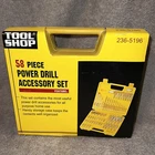 58 Pc Power Drill Accessory Set 236-5196 New. Price: $35.00.