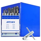 Jefe Hex 18PCS Metric Drill Tap Set With Piece Thandle Ratchet Wren... New. Price: $313.23.